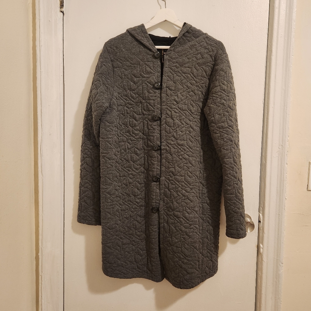 Mens Quilted Cardigan